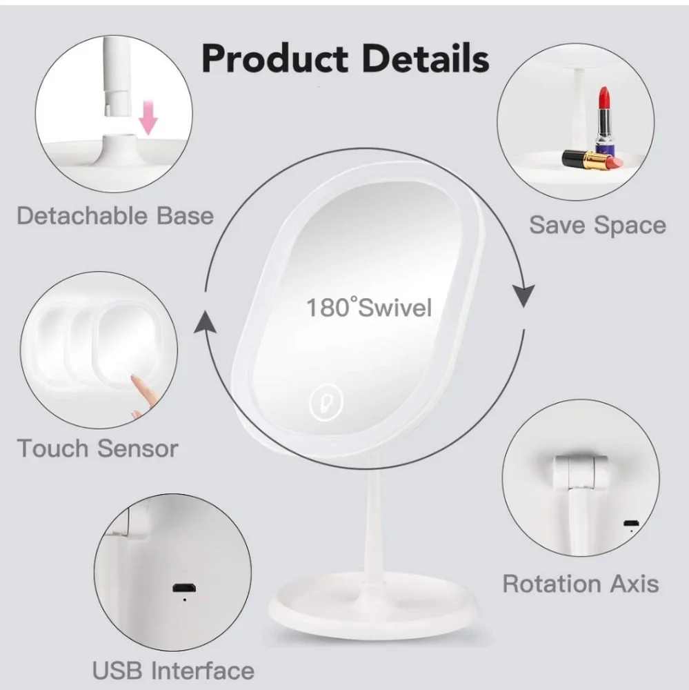 Led Lighted Vanity Mirror